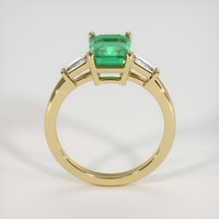 1.64 Ct. Emerald Ring, 18K Yellow Gold 3