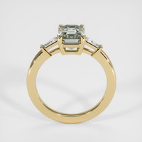 2.14 Ct. Bi Color Sapphire Ring, 18K Yellow Gold 3
