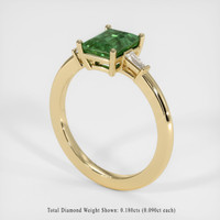 2.12 Ct. Sapphire Ring, 18K Yellow Gold 2