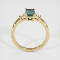 1.02 Ct. Sapphire Ring, 18K Yellow Gold 3
