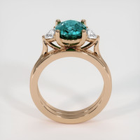 2.63 Ct. Sapphire Ring, 14K Rose Gold 3