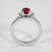 1.80 Ct. Ruby Ring, 18K White Gold 3