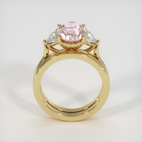 3.21 Ct. Sapphire Ring, 18K Yellow Gold 3