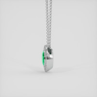 2.98 Ct. Emerald Pendant, Platinum 950 3