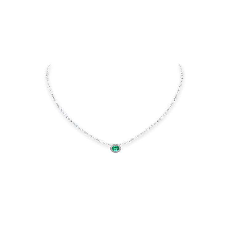 Jewelry image on model