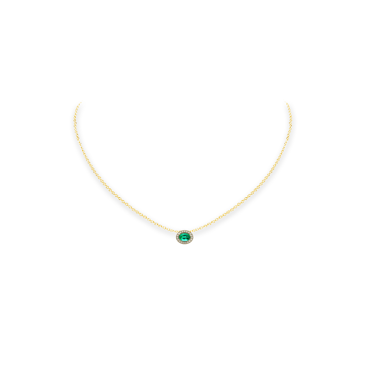 Jewelry image on model