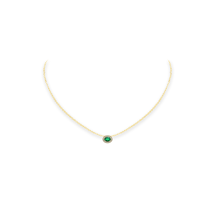 Jewelry image on model