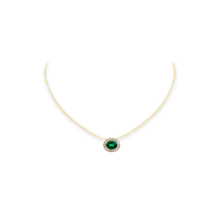 Jewelry image on model