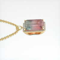 30.00 Ct. Gemstone Pendant, 18K Yellow Gold 3