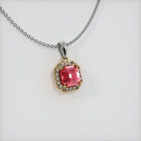 Ruby Pendant 1.04 Ct., 14K Yellow White Preview