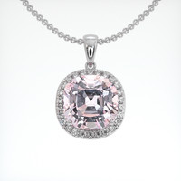 18.64 Ct. Gemstone Pendant, Platinum 950 1