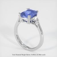 5.01 Ct. Sapphire Ring, Platinum 950 2