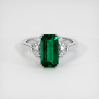 Emerald Ring 3.18 Ct., Platinum 950 Preview