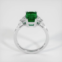 3.18 Ct. Emerald  Ring - Platinum 950