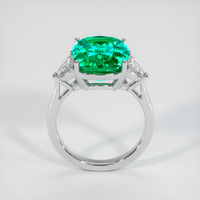 6.14 Ct. Emerald Ring, Platinum 950 3