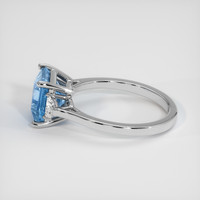 2.46 Ct. Gemstone Ring, Platinum 950 4