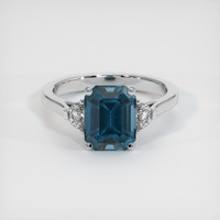 2.72 Ct. Gemstone Ring, Platinum 950 1