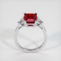 5.02 Ct. Ruby Ring, Platinum 950 3