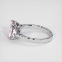 2.97 Ct. Pink Sapphire Ring, Platinum 950 4