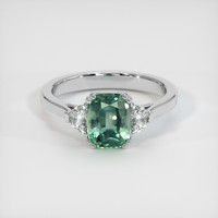 2.67 Ct. Sapphire Ring, Platinum 950 1