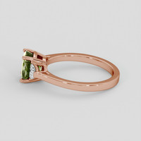2.04 Ct. Alexandrite Ring, 14K Rose Gold 4