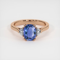 1.76 Ct. Gemstone Ring, 18K Rose Gold 1