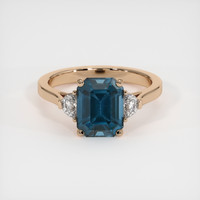 2.72 Ct. Gemstone Ring, 18K Rose Gold 1