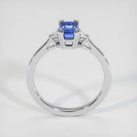 1.60 Ct. Blue Sapphire Ring, 10K White Gold 3