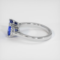 2.30 Ct. Sapphire Ring, 14K White Gold 4