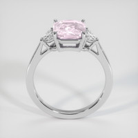 2.97 Ct. Pink Sapphire Ring, 14K White Gold 3