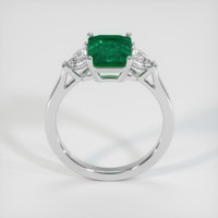 2.70 Ct. Emerald Ring, 18K White Gold 3