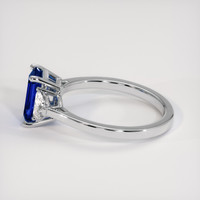 1.90 Ct. Bi Color Sapphire Ring, 18K White Gold 4
