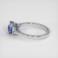 2.24 Ct. Sapphire Ring, 18K White Gold 4