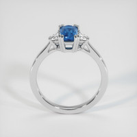 0.96 Ct. Sapphire Ring, 18K White Gold 3
