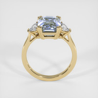 4.33 Ct. Bi Color Sapphire Ring, 10K Yellow Gold 3