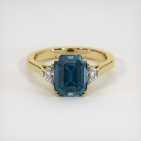 2.72 Ct. Gemstone Ring, 14K Yellow Gold 1