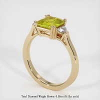 1.94 Ct. Sapphire Ring, 14K Yellow Gold 2