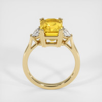 8.04 Ct. Yellow Sapphire Ring, 14K Yellow Gold 3