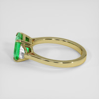 1.93 Ct. Emerald Ring, 18K Yellow Gold 4