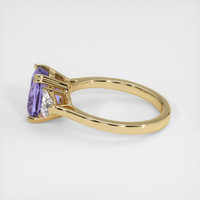 2.84 Ct. Sapphire Ring, 18K Yellow Gold 4