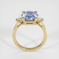 4.33 Ct. Bi Color Sapphire Ring, 18K Yellow Gold 3