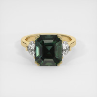 6.18 Ct. Sapphire Ring, 18K Yellow Gold 1
