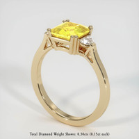2.31 Ct. Sapphire Ring, 18K Yellow Gold 2