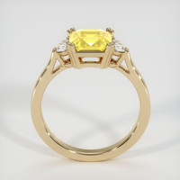 2.31 Ct. Sapphire Ring, 18K Yellow Gold 3