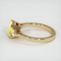 2.31 Ct. Sapphire Ring, 18K Yellow Gold 4