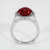 5.08 Ct. Ruby Ring, Platinum 950 3