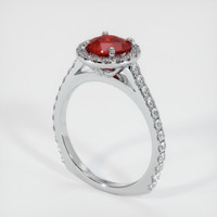 Ruby Ring 1.15 Ct. Platinum 950 Preview