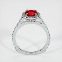 1.38 Ct. Ruby Ring, Platinum 950 3