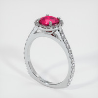 1.52 Ct. Ruby Ring, Platinum 950 2