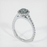 1.15 Ct. Sapphire Ring, Platinum 950 2